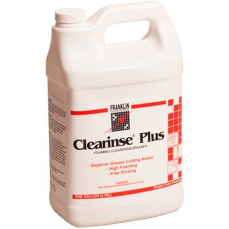 FRANKLIN CLEANING TECHNOLOGY Clearinse Plus Foaming Cleaner/Degreaser, 1 Gal. Bottle, PK4 F213622